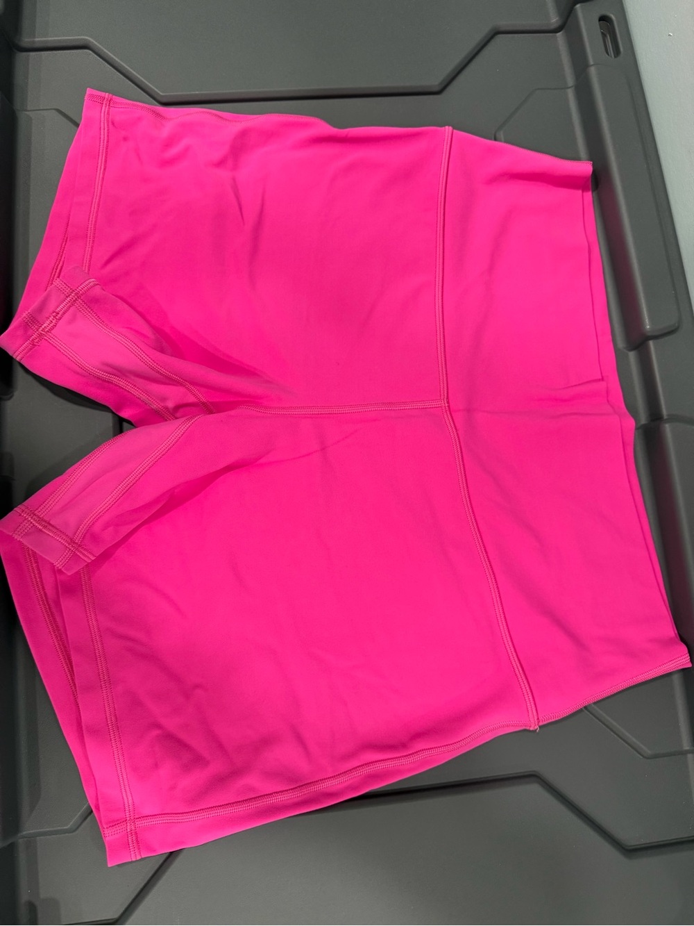 Lululemon 6” Sonic Pink Biker Shorts
